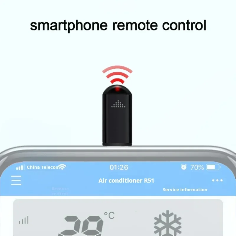 Ir Blaster Universal - Type-C Smartphone Infrared Transmitter Adapter, Smart