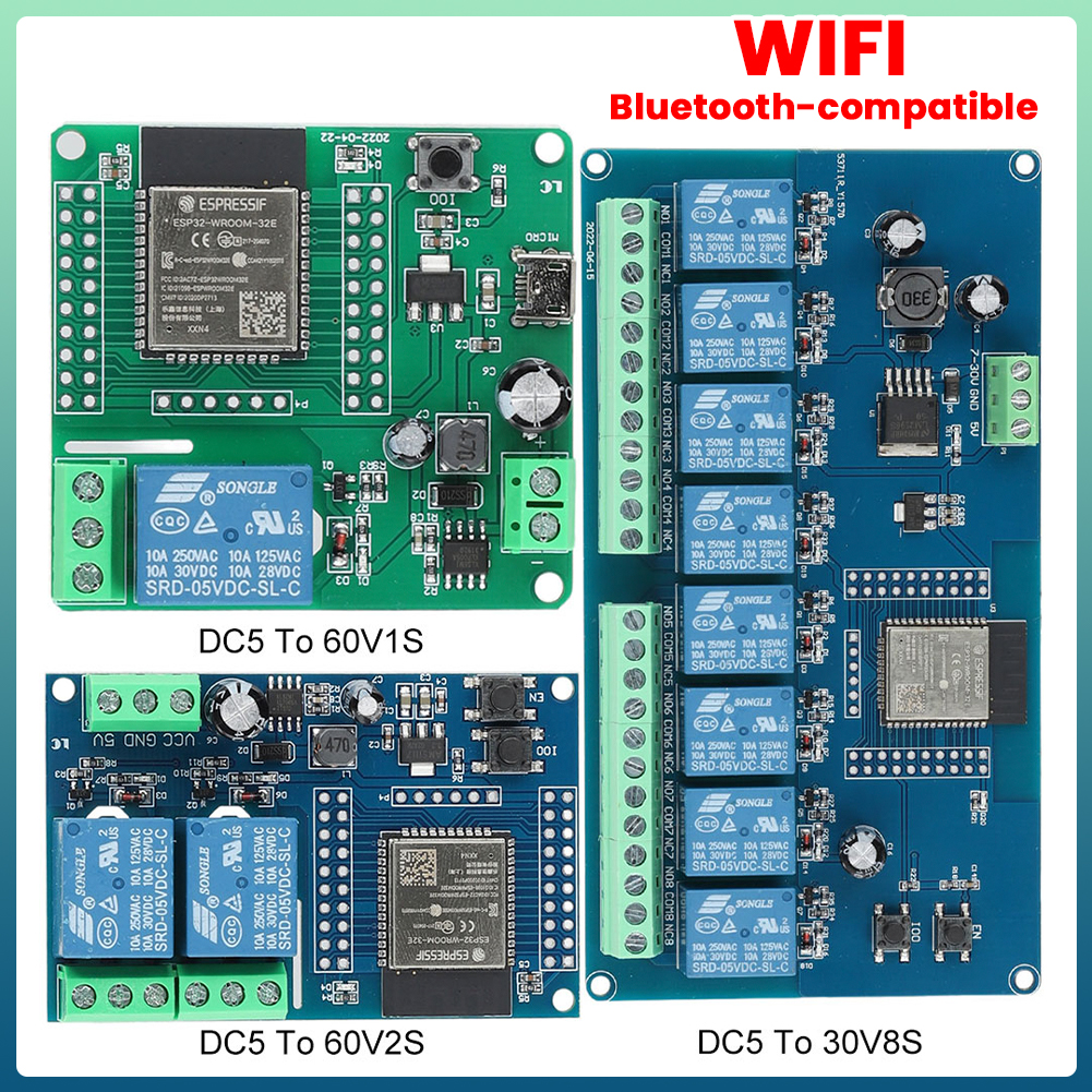 ESP32 Power Supply Module 1/2/ - Relay 8 Channel Board 评论和价格