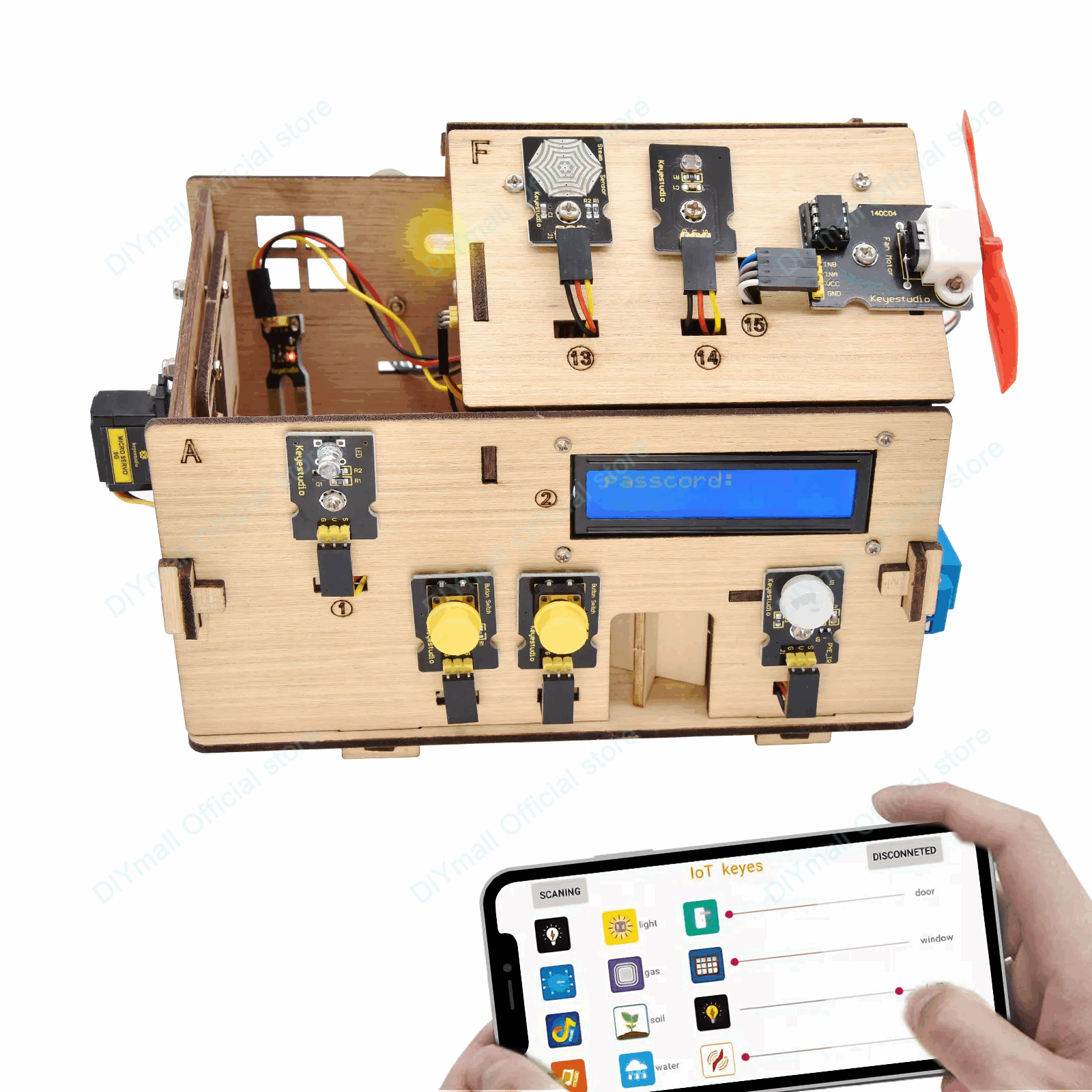 Keyestudio Smart IoT Home Kit  - Home Automation Diy 评论和价格