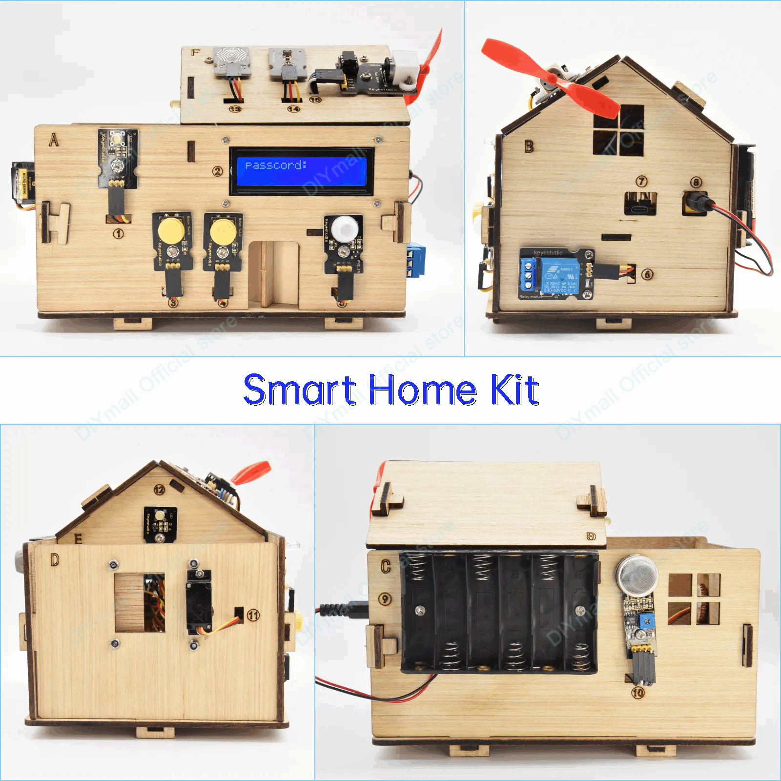 Keyestudio Smart IoT Home Kit  - Home Automation Diy 评论和价格