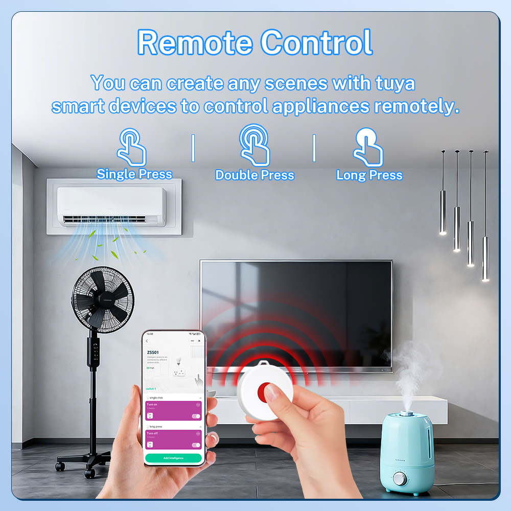Tuya ZigBee Smart Button IP65  - Home Automation Diy 评论和价格
