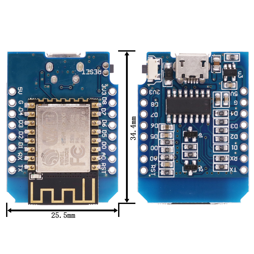 WeMos D1 Mini Pro V3.0 NodeMcu - Esp8266 Nodemcu Board 评论和价格