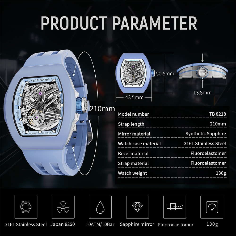 TSAR BOMBA DIY Automatic Watch - Home Automation Diy 评论和价格