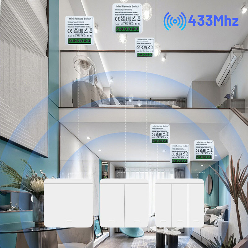 RF 433MHz Smart DIY Wireless S - Home Automation Systems Diy 评论和价格