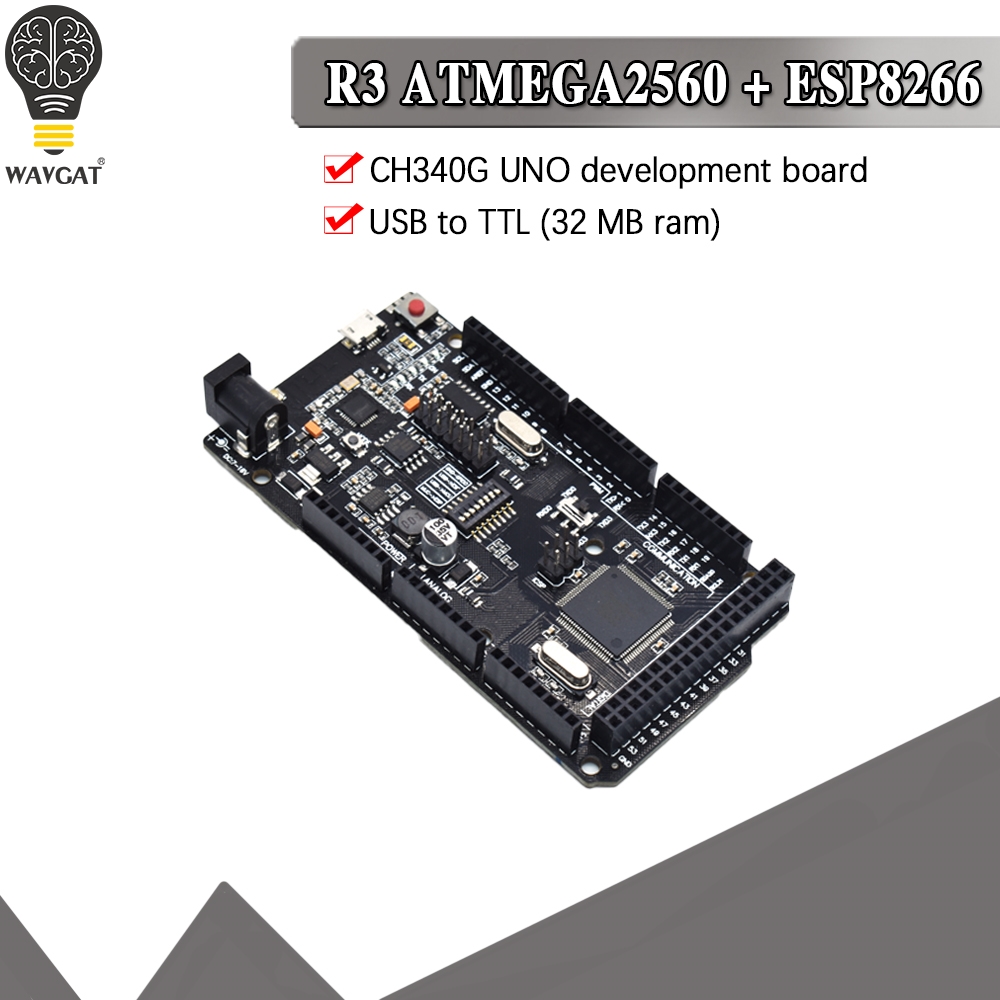 Mega2560 + WiFi R3 ATmega2560+ - Esp8266 Nodemcu Board 评论和价格