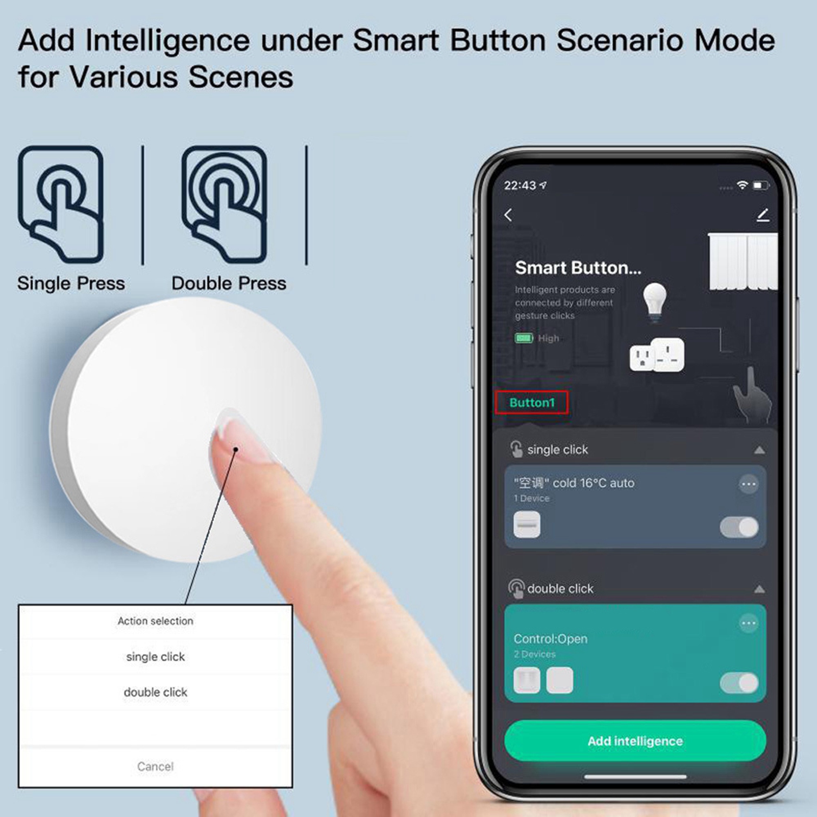 Zigbee Smart Knob Scene Switch - Diy Smart Home Automation Devices 评论和价格