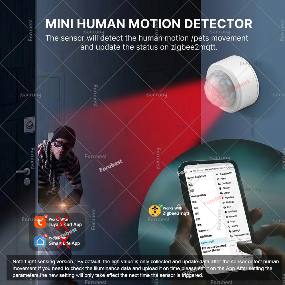 Zigbee 3.0 PIR Motion Sensor H - Home Automation Diy 评论和价格